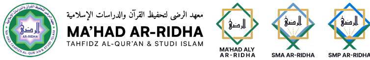 Logo Ma'had Ar-Ridha Klaten — Tahfidz Al-Qur'an & Studi Islam